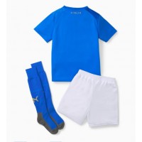 Camiseta Italia Primera Equipación para niños 2022 manga corta (+ pantalones cortos)